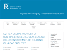 Tablet Screenshot of kciltd.co.uk
